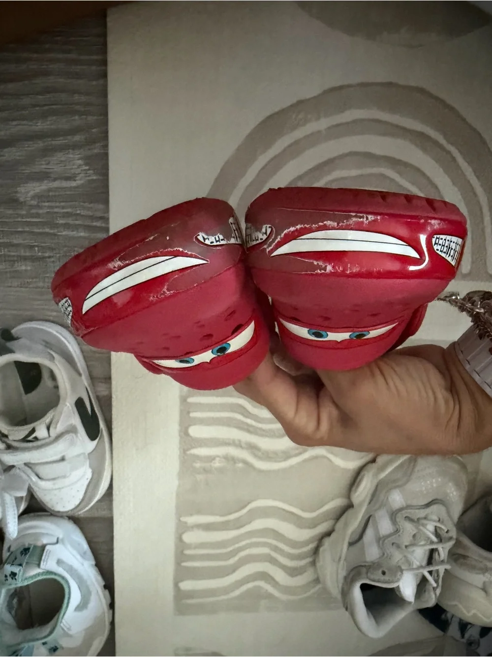 Lightening McQueen Light up Crocs